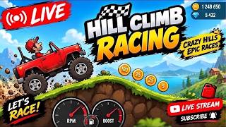 Hill Climb Racing 🔥 Impossible Mountain Challenge! 🏎️💨 | Epic Gameplay #gaming #games screenshot 4
