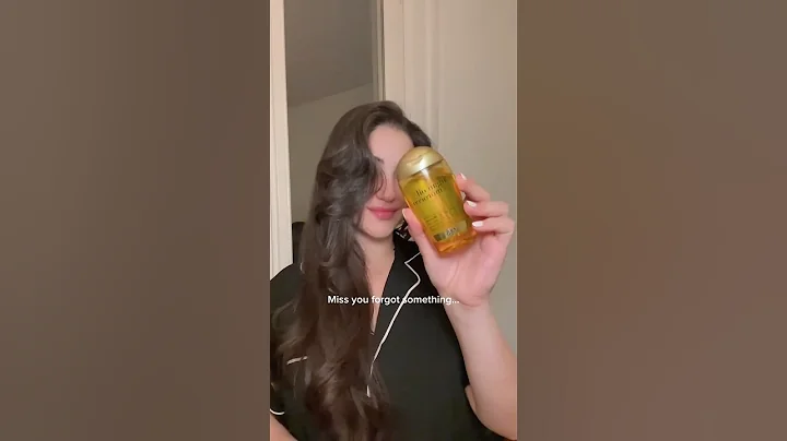 The secret to shiny hair = the OGX Argan oil ✨ #haircare #haircaretips #hair #selfcare #glowuptips