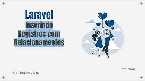 Aula 27 - Laravel Inserindo Registros com Relacionamentos parte 1