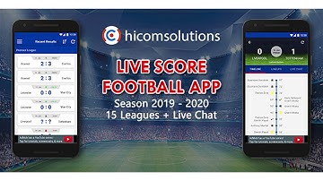 Livescore football app template - Android | Codecanyon Scripts and Snippets