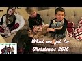 What we got for Christmas 2016