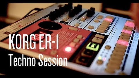Korg ER-1 Techno Session