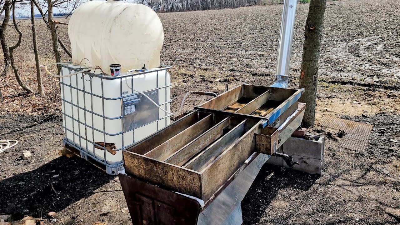 We are ready to START COOKING MAPLE SYRUP YouTube