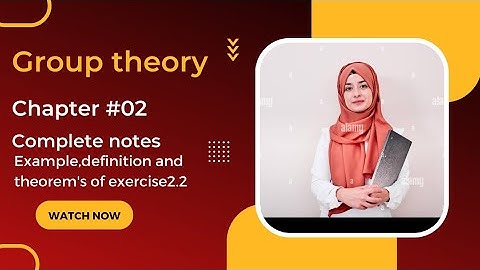 notes of example, theorem and definitions of exercise #2.2 mathematical method SM Yusuf