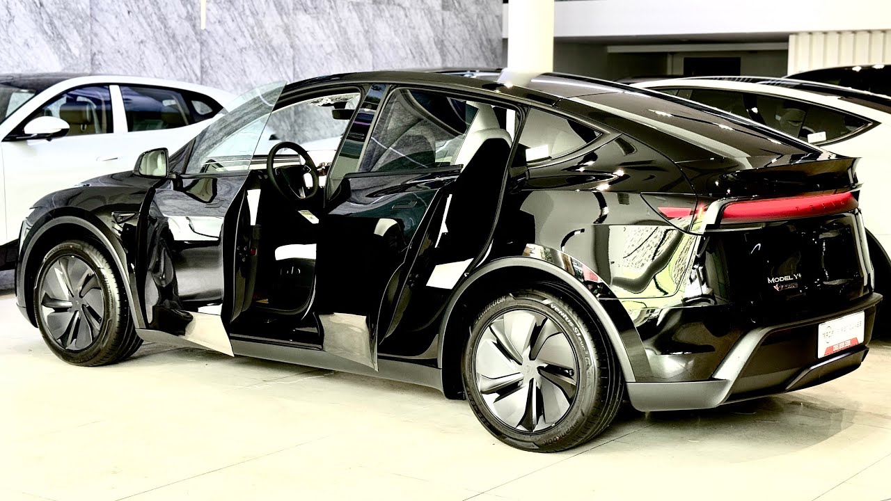 2025 Tesla Model Y - Coolest Feature Luxury EV! - YouTube