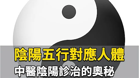 陰陽五行對應人體 中醫陰陽診治的奧秘｜ 連永祥 醫師｜306｜談古論今話中醫｜中醫知識CooL - 天天要聞