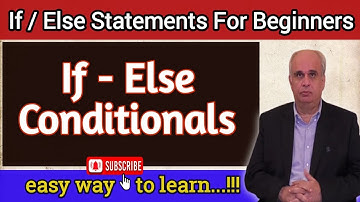 If-else Statement For Beginners | If-else Conditionals | Umair Khan