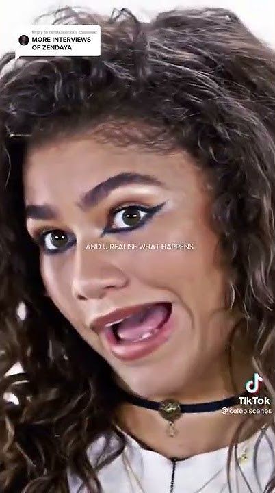 Zendaya on why she became vegetarian - YouTube