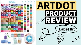 ARTDOT Product Review their Label Kit