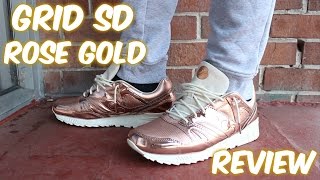 saucony grid sd rose gold