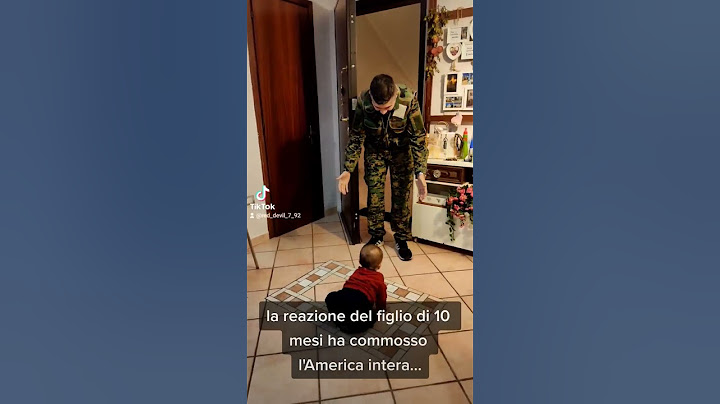 Soldato torna a casa dopo due anni, la reazione del figlio di 10 mesi ha commosso il web