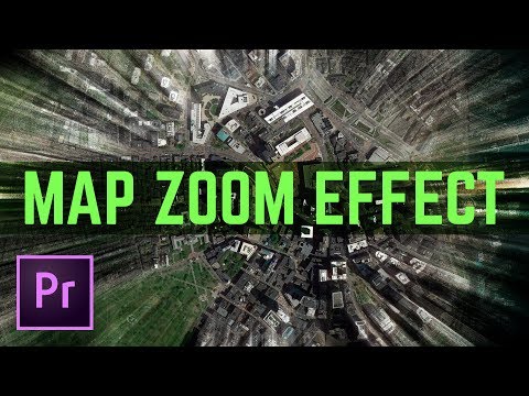 Map Zoom to Sky Effect – Fake Drone Video Transition Effect – Premiere Pro Tutorial