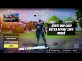 Playing Fortnite (First Win Solo Battle Royale Zero Build)