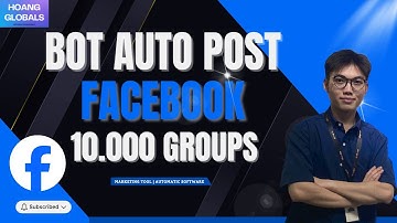 Bot Auto Post on 10,000 Facebook Groups in Minutes!