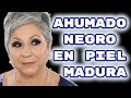 AHUMADO NEGRO EN PIEL MADURA CON REVOLUTION // PASO A PASO // Makeupmasde40