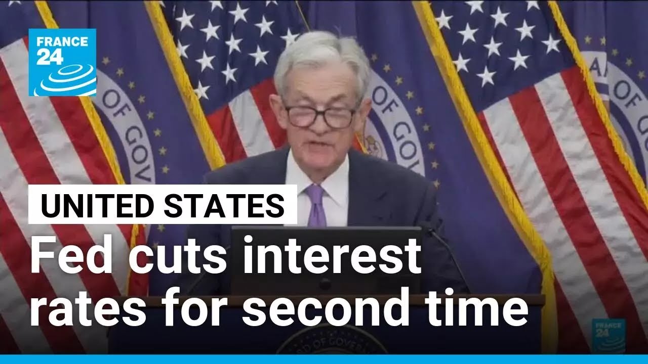 US Federal Reserve cuts interest rates for second time in a year ...