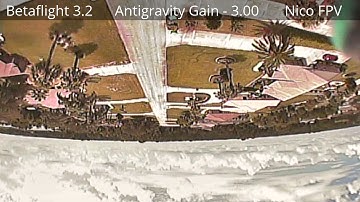 Betaflight 3.2. PT1. Gyro notch filters 1 and 2 disabled. First flight