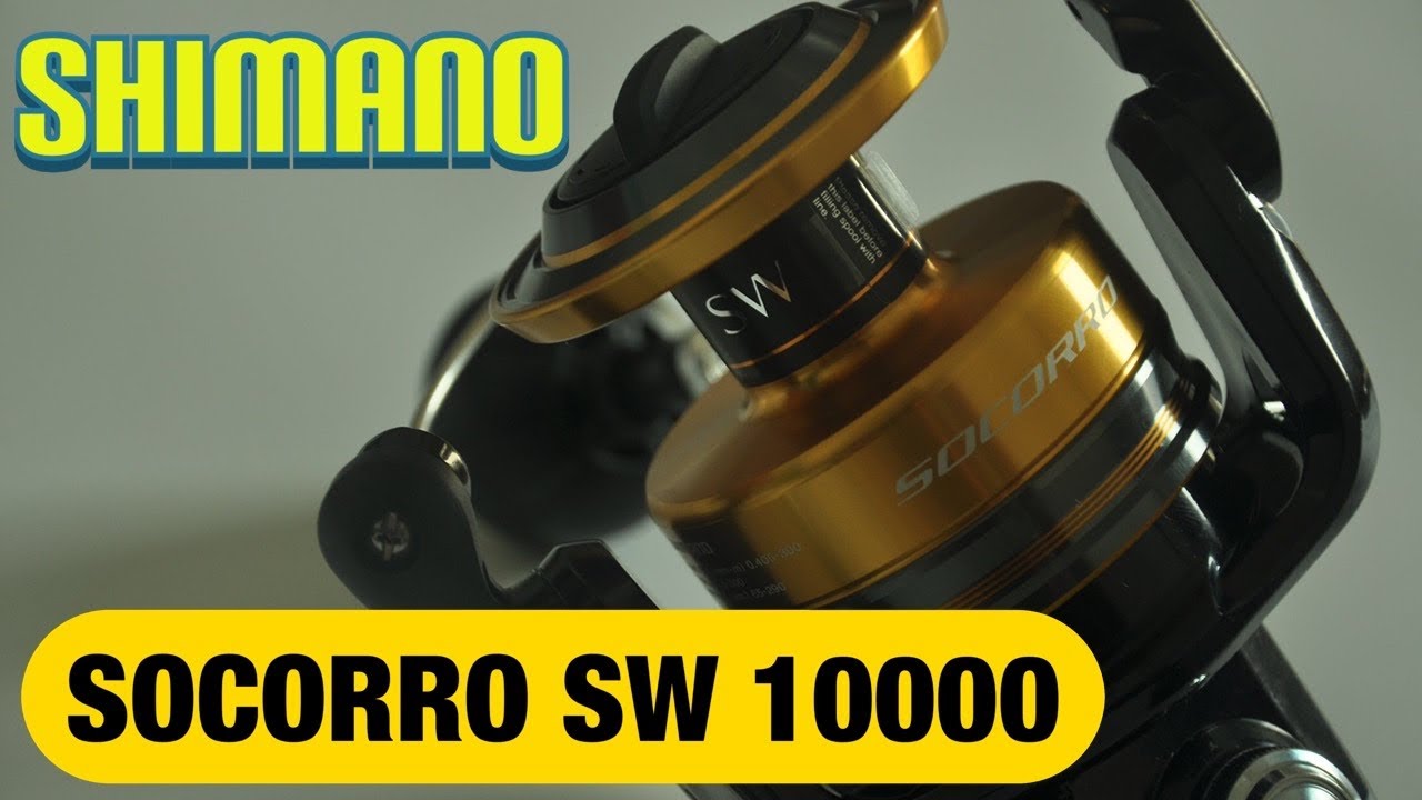 Shimano Socorro Sw 10000 the unboxing 