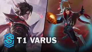 T1 Varus Skin Spotlight - Pre-Release - PBE Preview - League of Legends