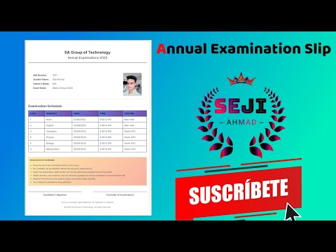 🎓 Annual Examination