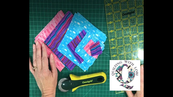 How to Cut 5 Inch Charm squares and 3 Inch squares...