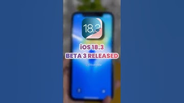 iOS 18.3 New Update #ios18 #ios183 #iphoneupdate #iphone16 #ios18features #short