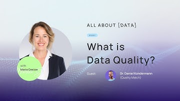 What is Data Quality?