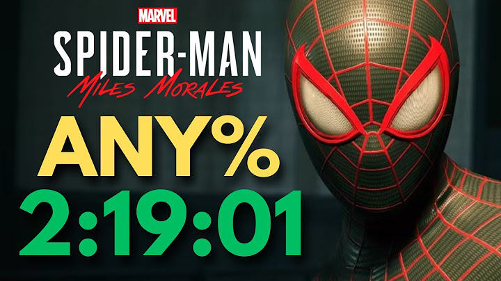 (WORLD RECORD) Marvel's Spider-Man: Miles Morales Any% Speedrun in 2:19:01