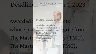 Alumni Scholarships tmu collegescholarships