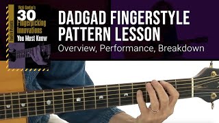 DADGAD Fingerstyle Pattern Guitar Lesson from Vicki Genfan