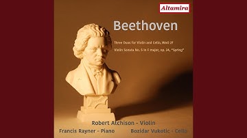 Duo, WoO 27, No. 1 in C Major: I. Allegro comodo (Arr. for Violin and Cello)