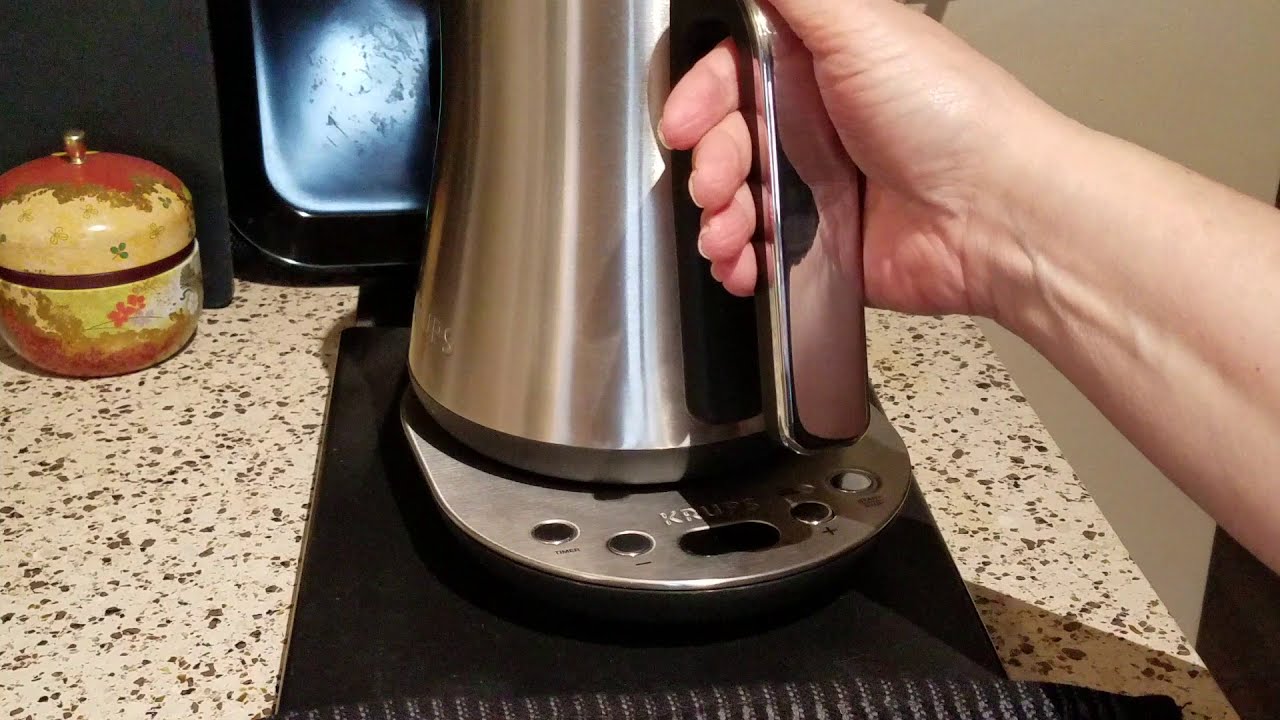 Krups Electric Water Kettle: How & When To Descale 