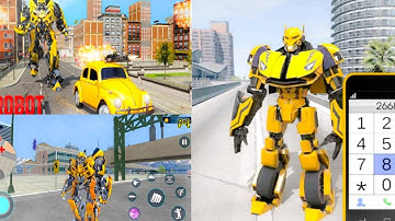 ROBOT WAR ROBOT TRANSFORM GAMEPLAY FLYING DINO TRANSFORM ROBOT DINOSAUR ROBOT GAME