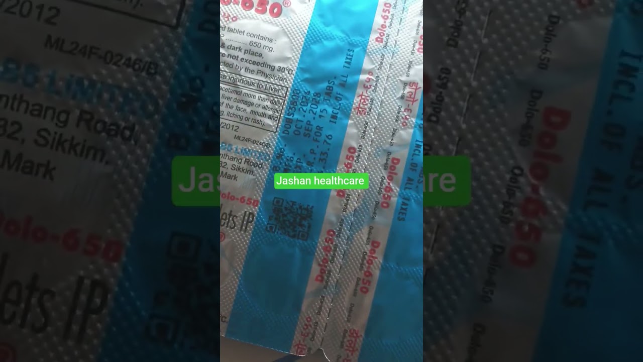dolo 650mg tablet DOLO 650 jashan healthcare