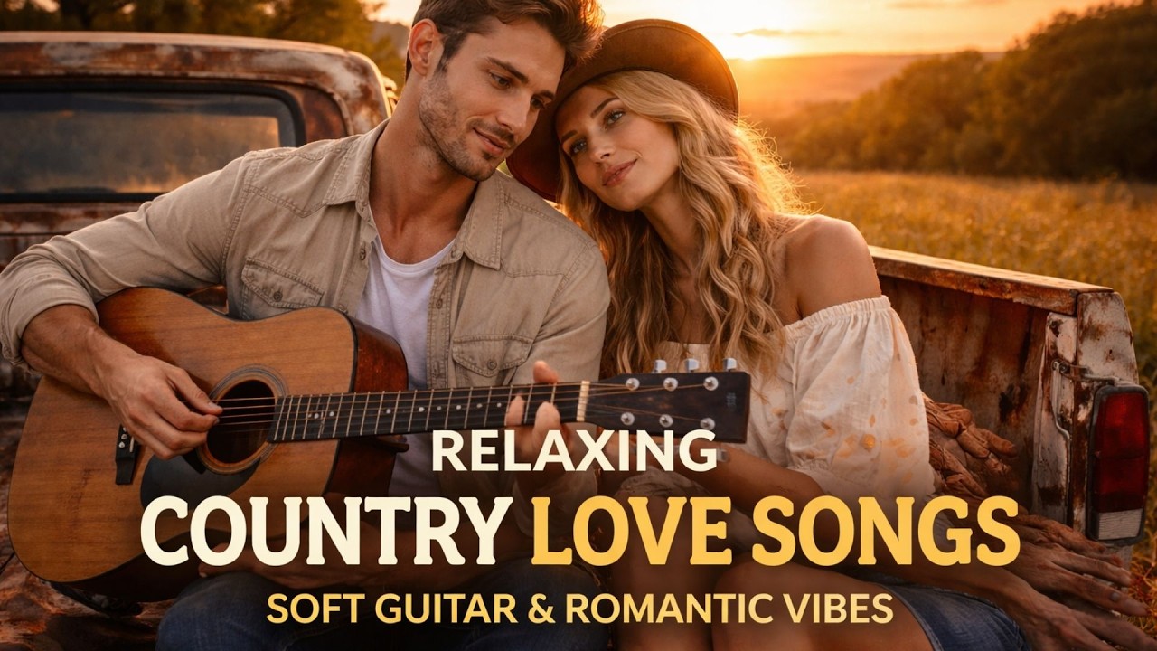 Romantic Country Music Playlist 💛 Soft Acoustic Love Songs | Backroad Country