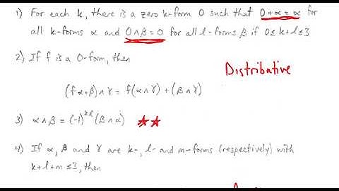 Vector Calculus - Wedge Product