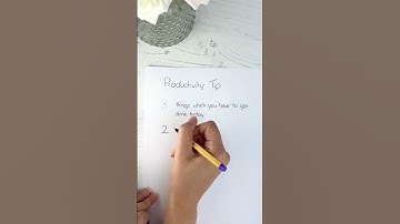 One of our productivity tips to help you achieve more each day ✍️💫