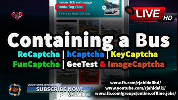Containing a Bus | Solve hCaptcha & reCaptcha Easily | Demo | Make Money at Home