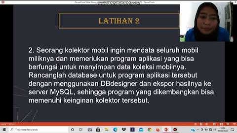 TUGAS AKHIR SISTEM BASIS DATA KELOMPOK 5 UBSI (STUDY KASUS SISTEM BASIS DATA )