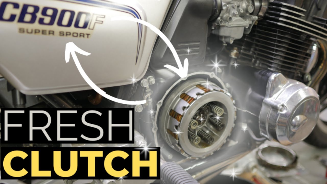 Honda CB900F Clutch Replacement - YouTube