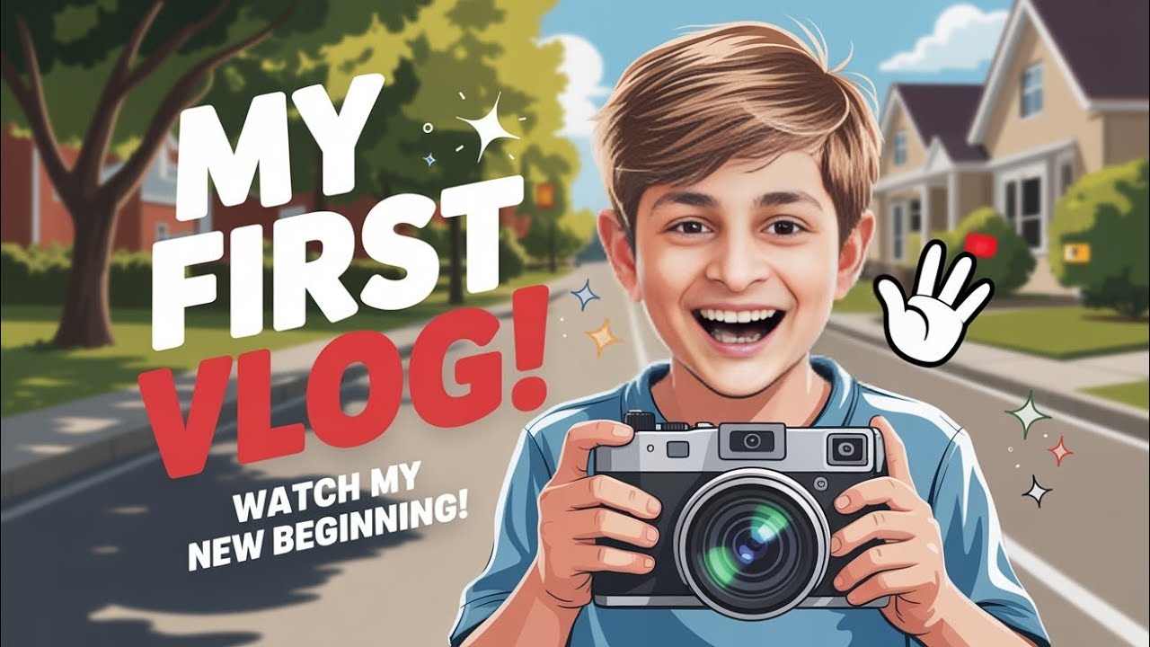 "My First Vlog – A New Journey Begins!" - YouTube