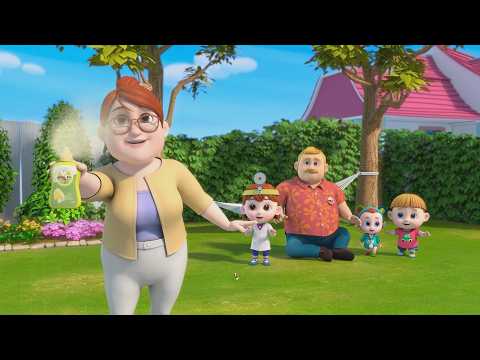 Mosquito Go Away! | Buzz Buzz Mosquito Song + Kids Songs - Pandobi English