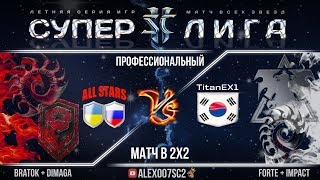 Профессиональные 2х2 в StarCraft II: DIMAGA и BratOK против Кореи