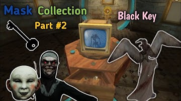 How to Complete Black Key Challenge in Evil Nun | Part - 2 Of Mask Collection ||