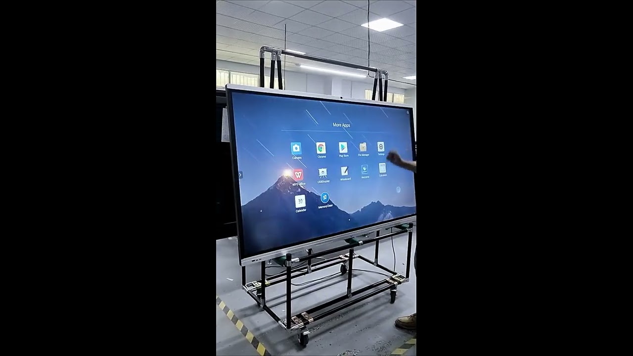 Smart Boards 4K Monitor Interactive Flat Panel Education Whiteboard Display For Classroom Conference