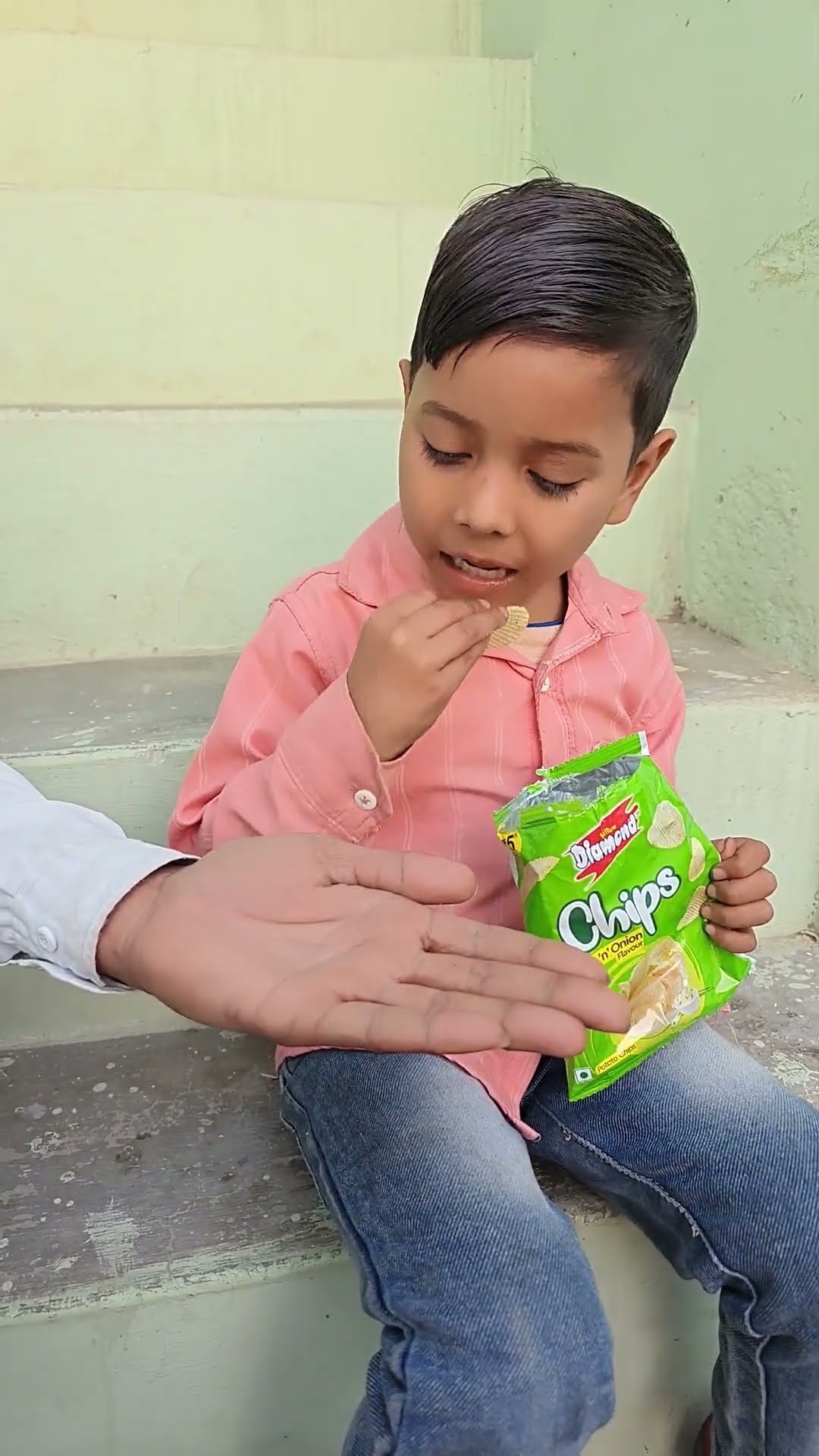Shantanu Ne papa ko jhuthi chips Khila Di ? #shorts