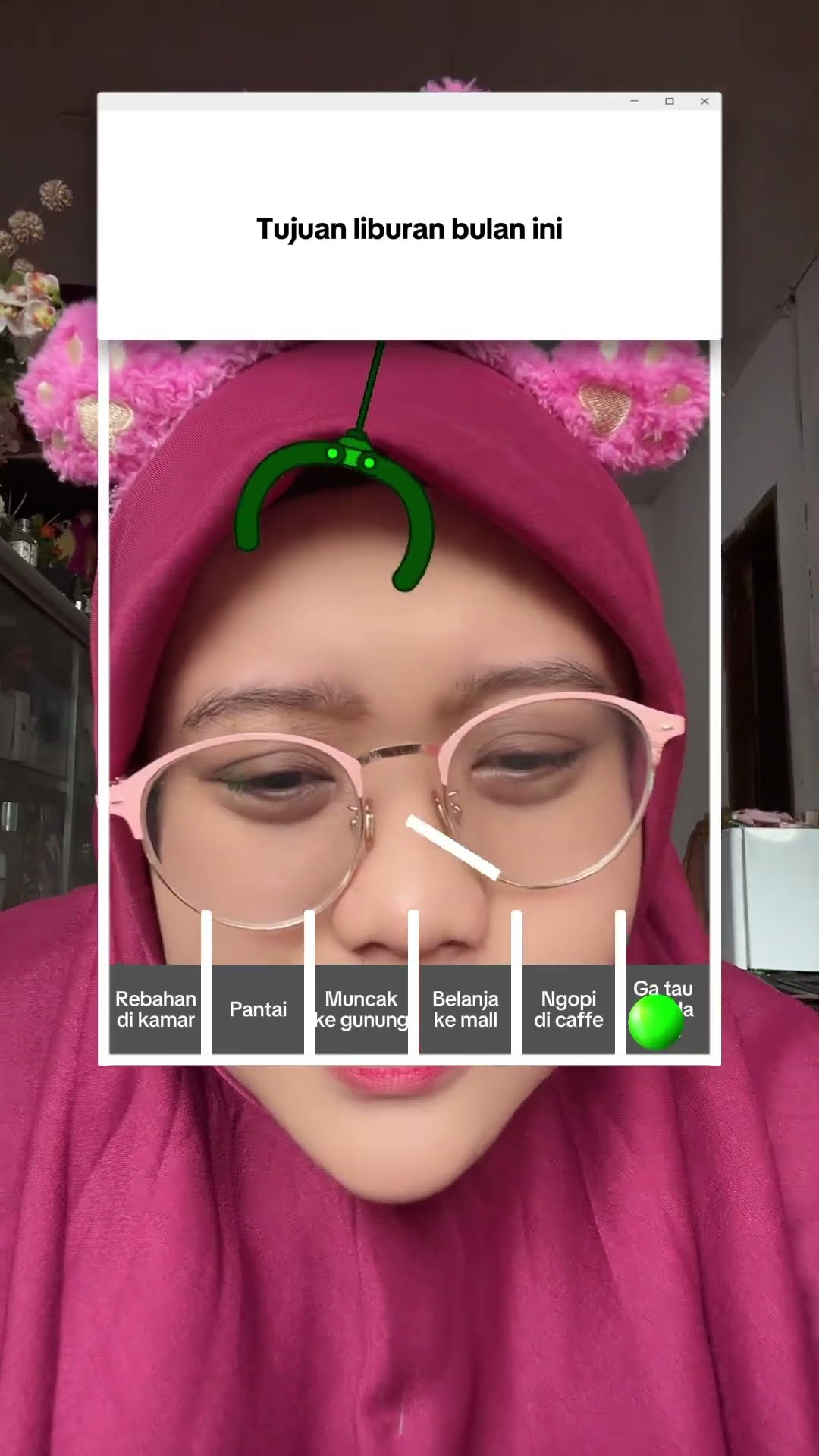 LIBURAN DITENTUKAN FILTER