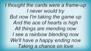 Renee Olstead - Taking A Chance On Love Lyrics