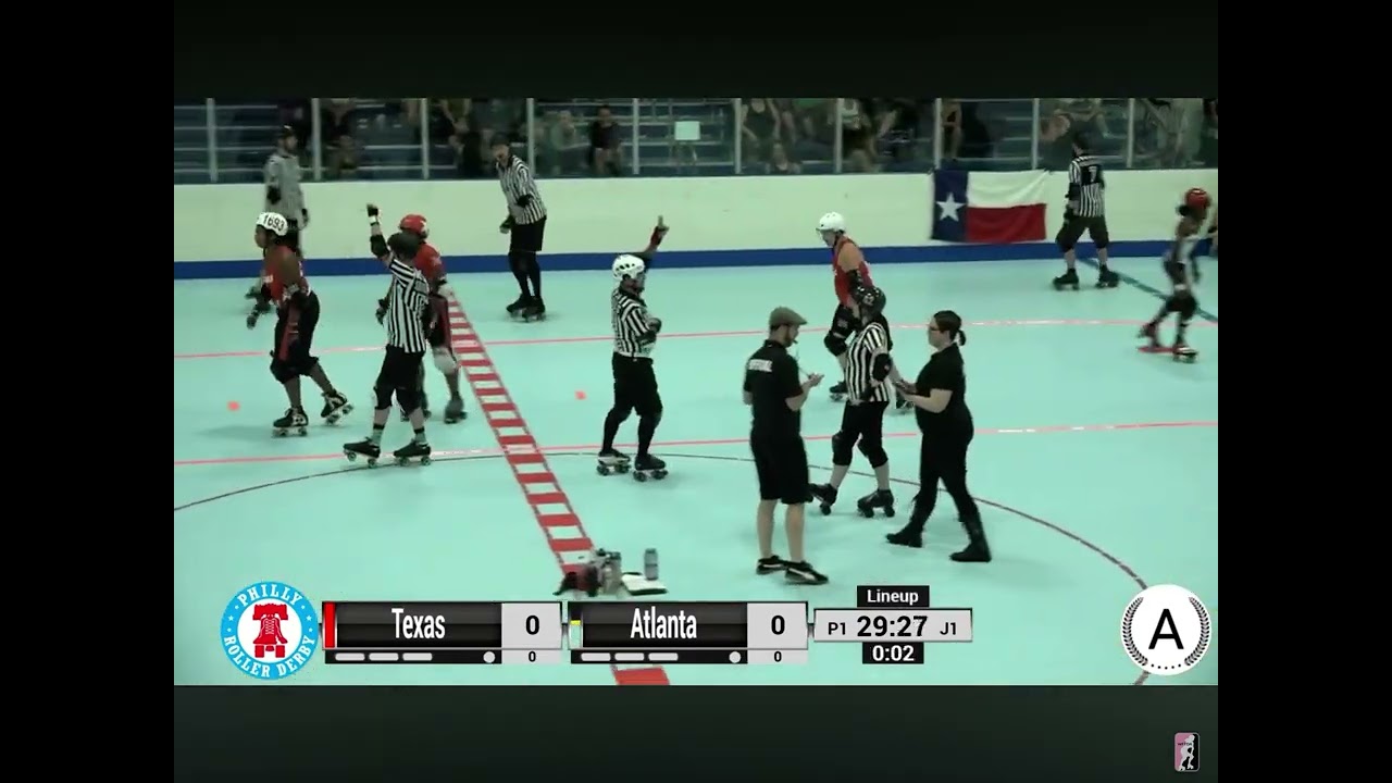 TEXAS ROLLERGIRLS VS ATLANTA ROLLER DERBY 