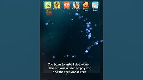 🌟🌟How to edit your YouTube  videos🌟🌟(Viva Video)